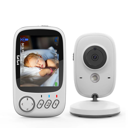 Babyphone vidéo sans fil avec écran couleur