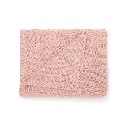 Couverture tricotée et décontractée pour bébé
