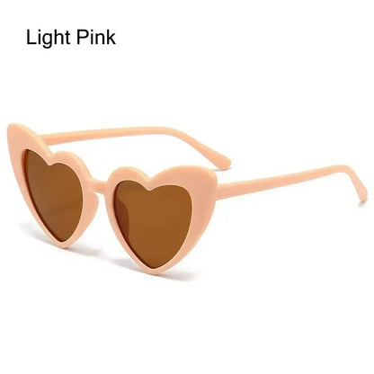 Lunettes de soleil polarisées en forme de cœur pour enfants