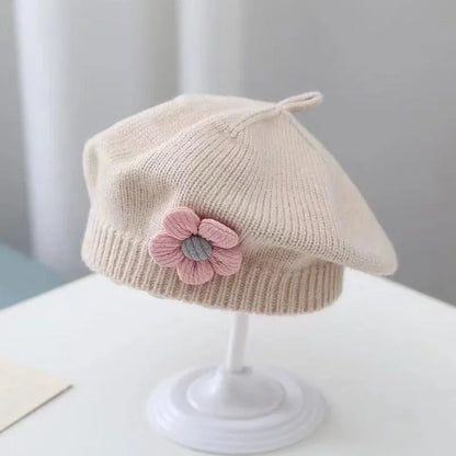 Bonnet tricoté pour filles