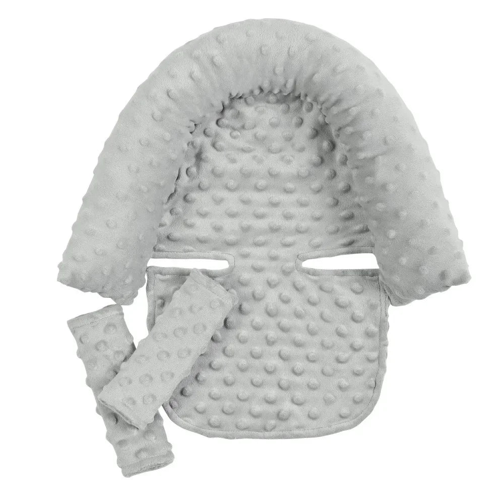 Oreiller cale tête de bébé avec ceinture