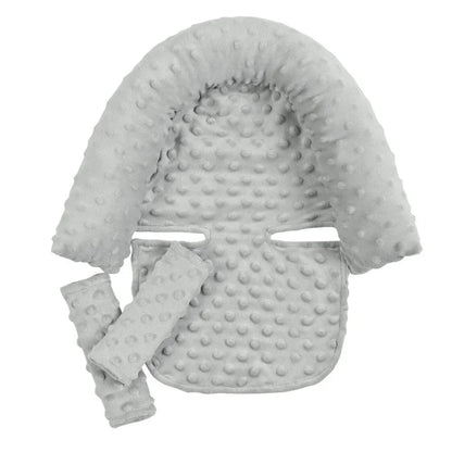 Oreiller cale tête de bébé avec ceinture