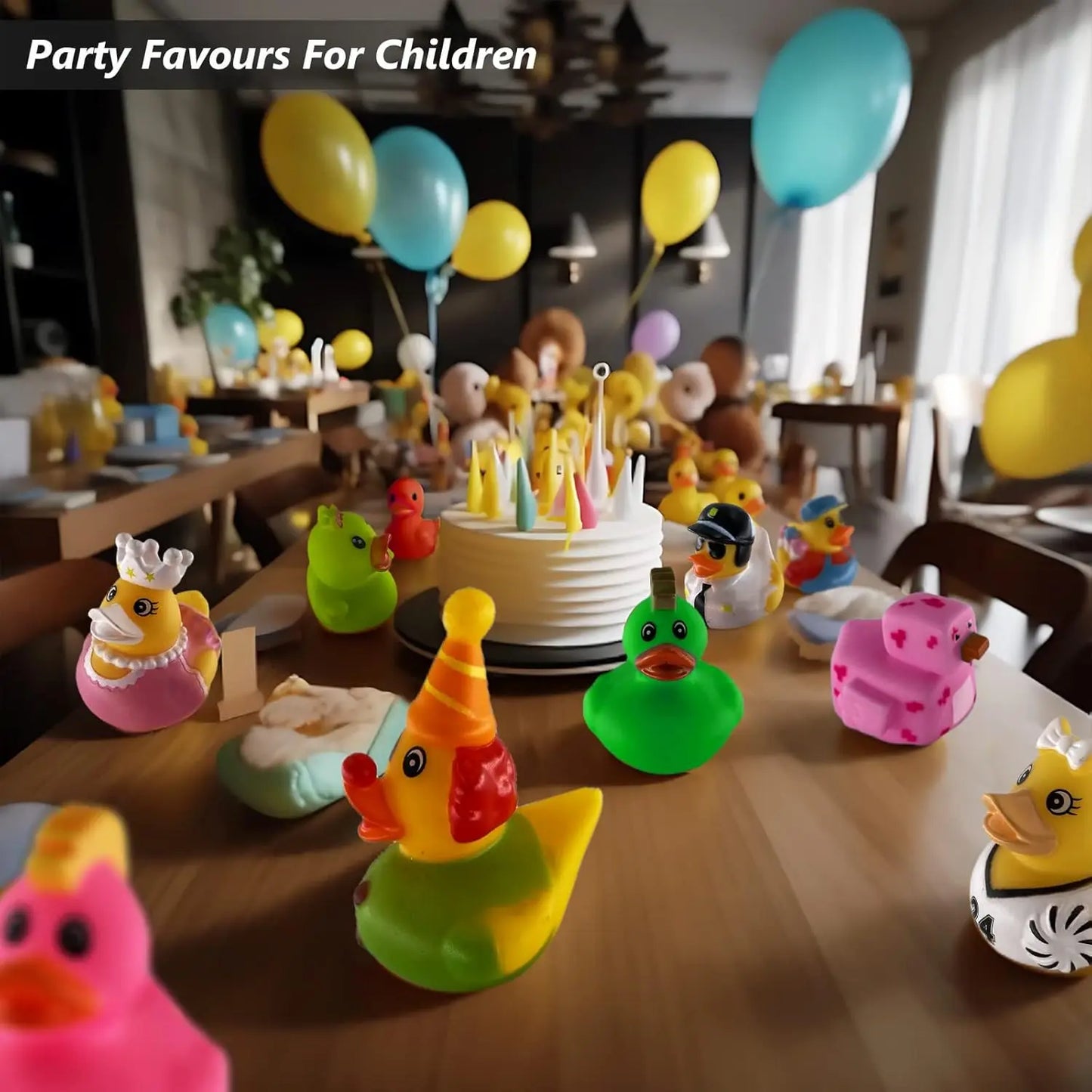 Lot de 10 jouets de bains canard pour bébé