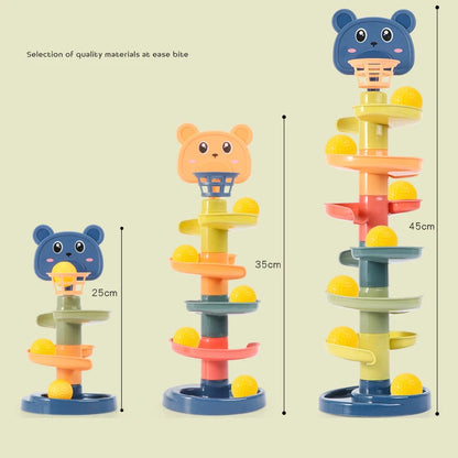 Jouet Montessori interactif pour bébé Roll Ball