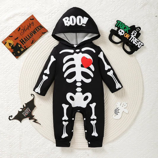 Déguisement halloween à capuche bébé garçon