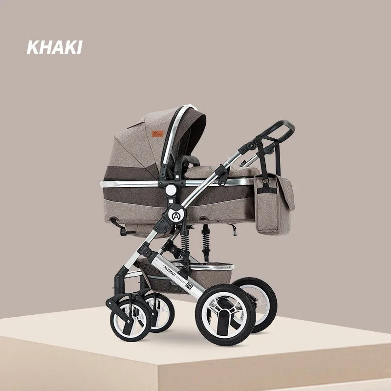 Poussette 3-en-1 moderne pour bébé