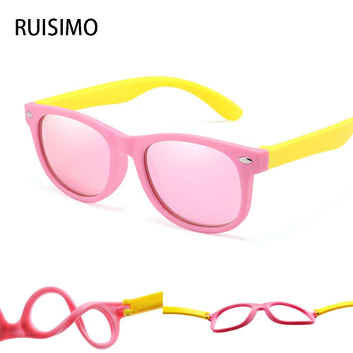 Lunettes de soleil carrées pour enfants