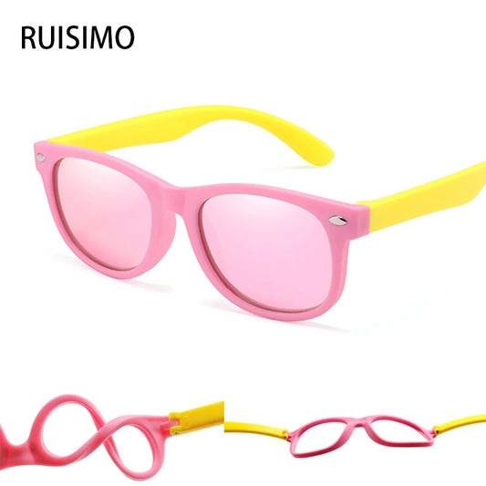 Lunettes de soleil carrées pour enfants