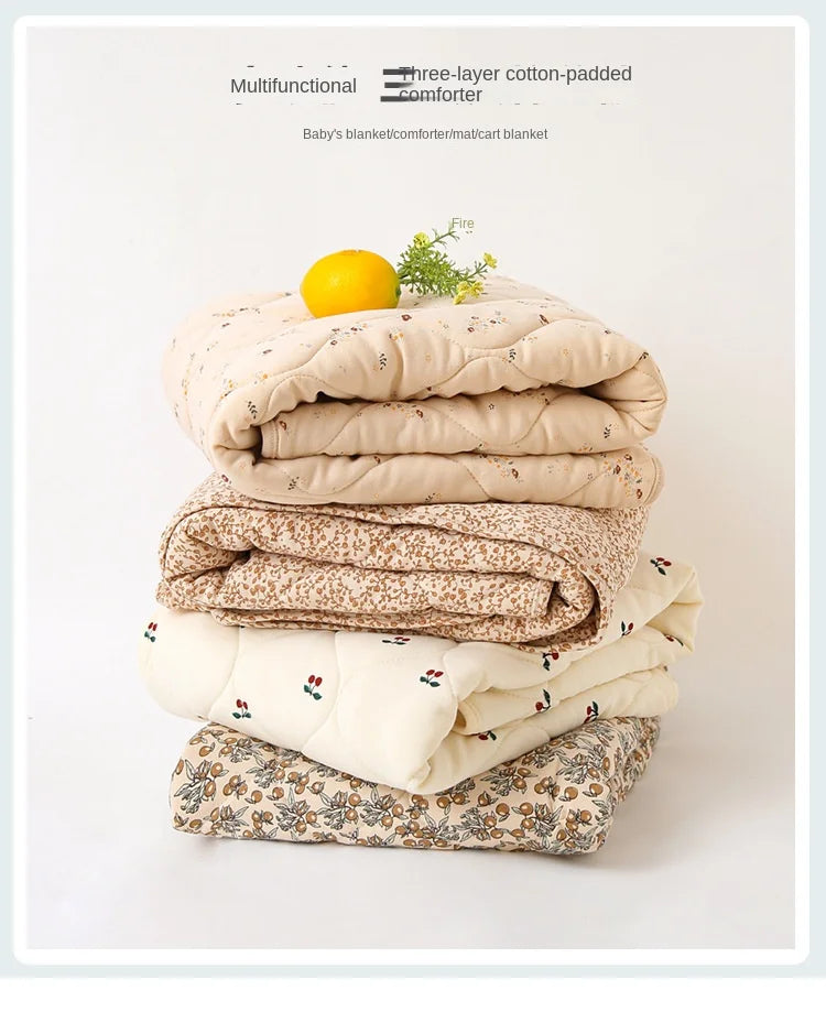 Couette de lit en coton pour bébé