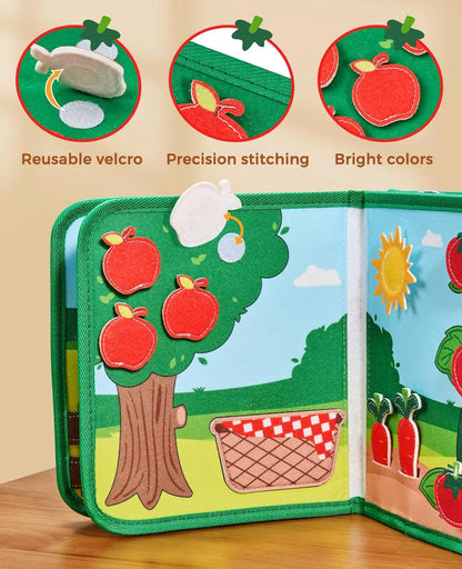 Livres d’éveil Montessori pour bébé