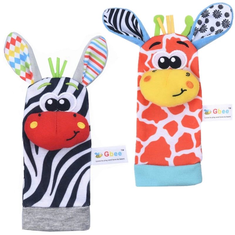 Hochet en caoutchouc souple pour bébé
