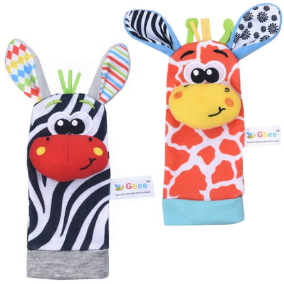 Hochet en caoutchouc souple pour bébé