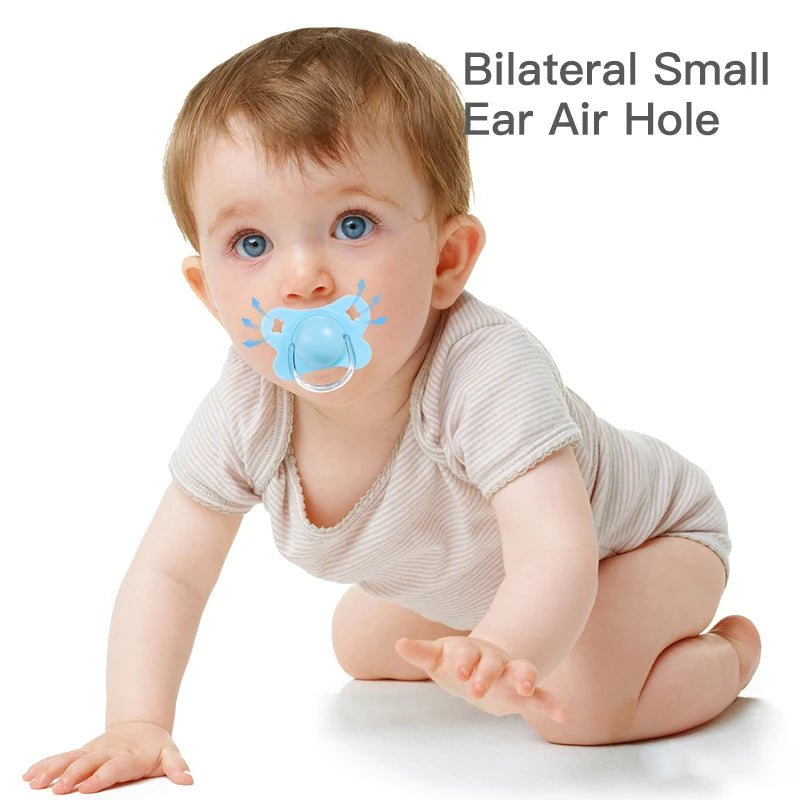 Sucette en silicone de couleur vive pour bébé