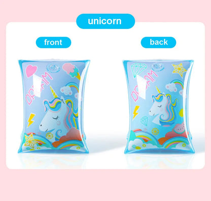 Anneau de natation gonflable en forme de licorne