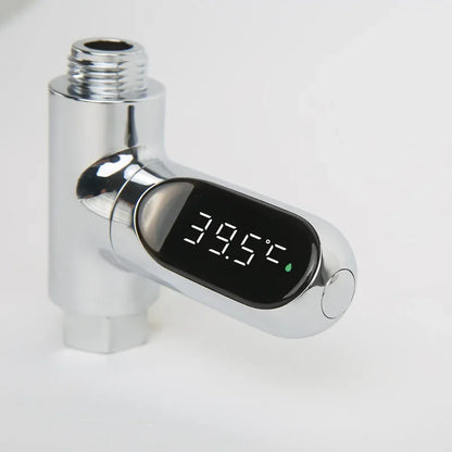 Moniteur de température pour robinet de douche