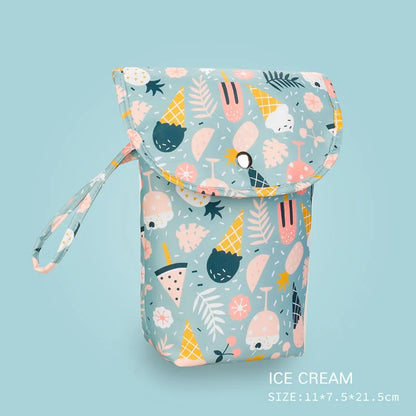 Sac réutilisable pour transporter les couches de bébé