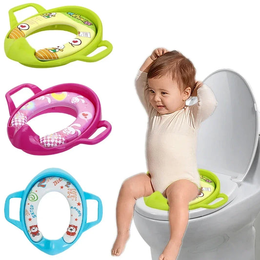 Siège de toilette souple pour enfants