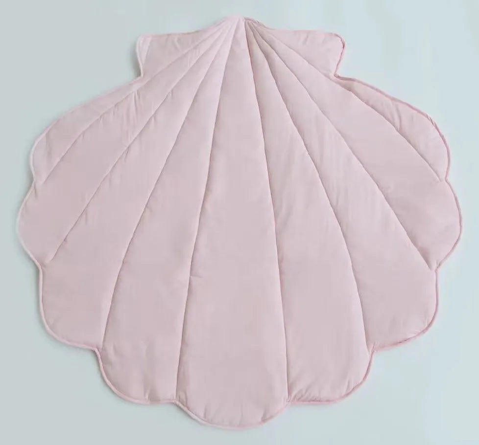Tapis de sol bébé tout doux en forme de coquille