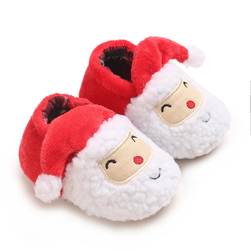 Chaussures de marche chaudes de noël pour bébés