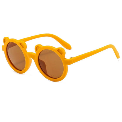 Lunette de soleil bébé ronde en forme d’ours