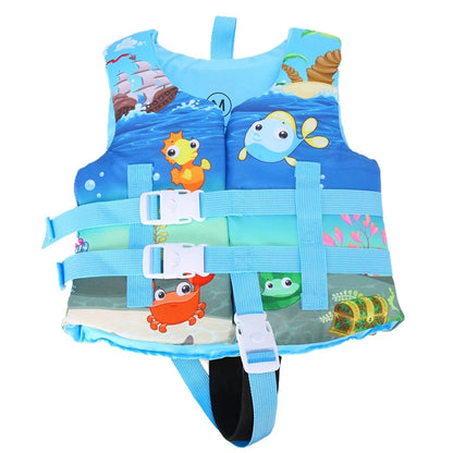 Gilet de natation jaune réglable dès 2 ans