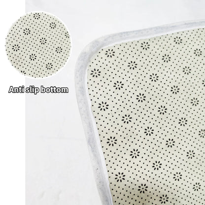 Tapis de sol nordique rond et doux pour bébé