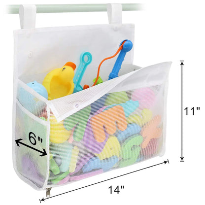 Sac de rangement en maille pour les jouets de bébé