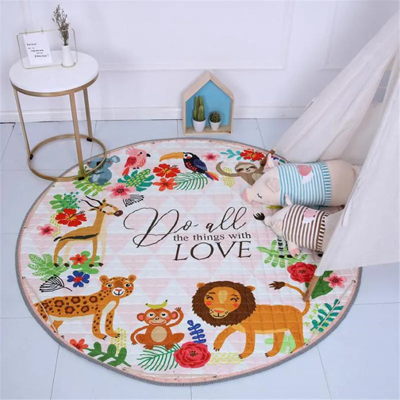 Tapis de sol bébé avec animaux