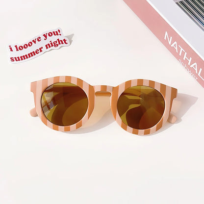 Lunette de soleil ronde pour enfants