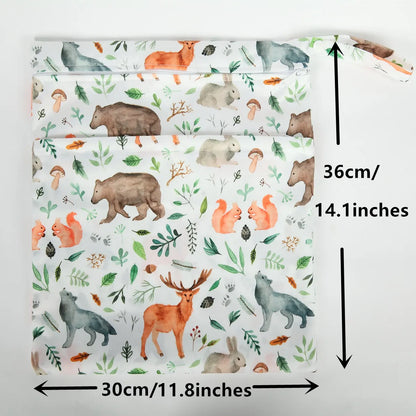 Sac imperméable pour couches grande taille