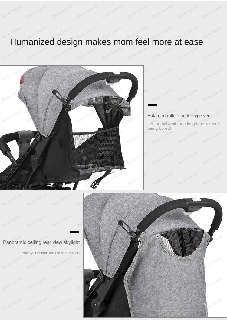 Poussette de bébé portable