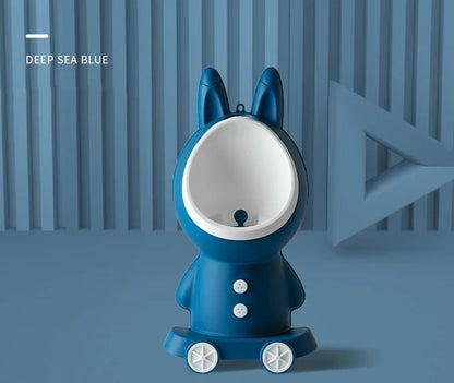 Pot de toilette vertical forme lapin pour bébé