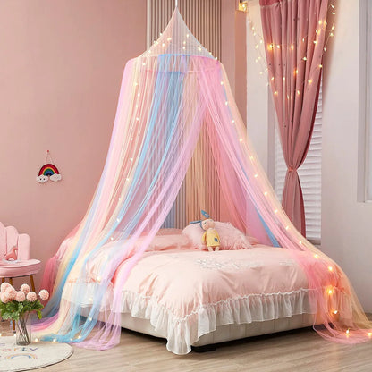 Rideau de literie en dentelle pour chambre de bébé