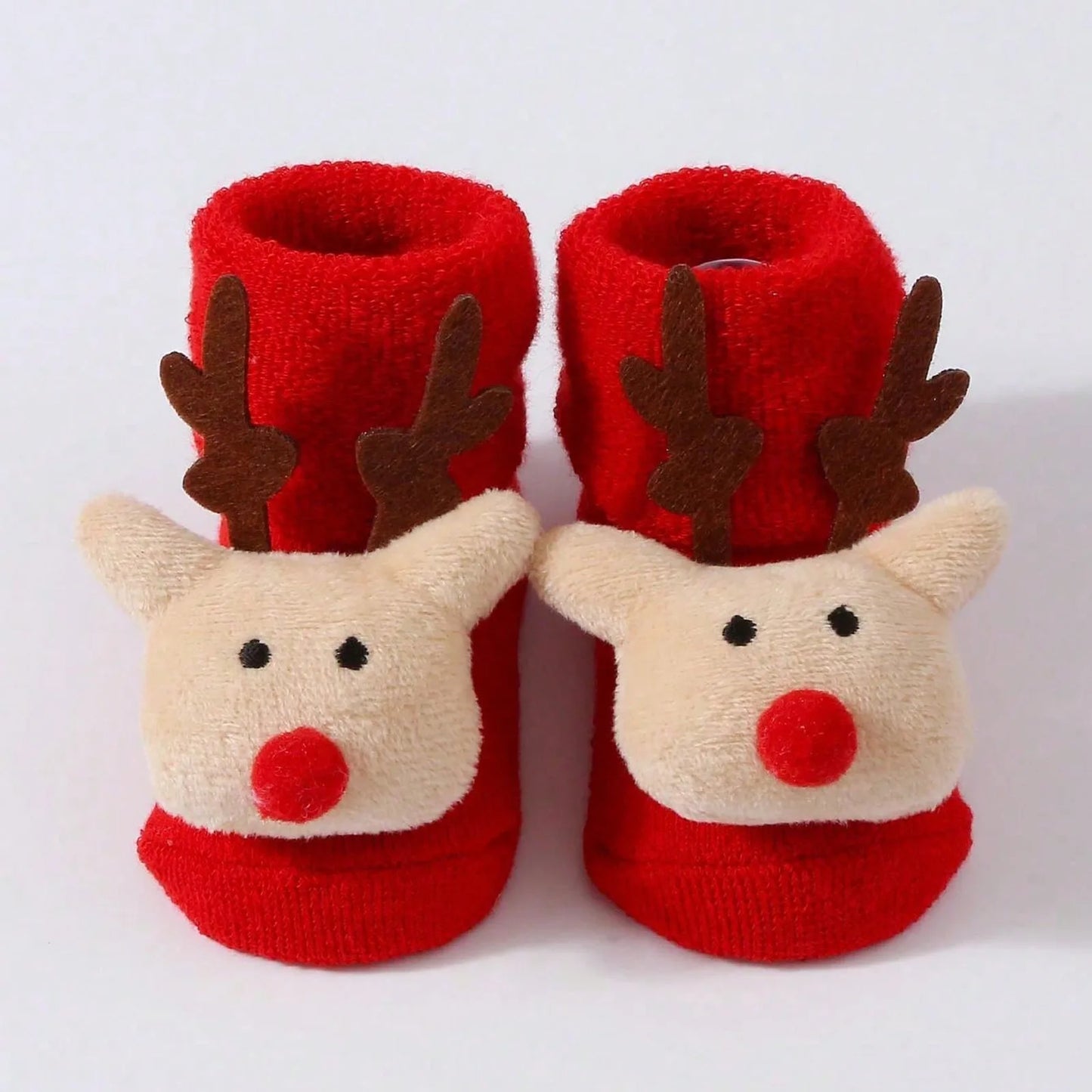 Chaussettes Père Noël en coton pour enfants