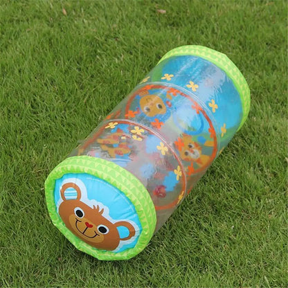 Jouet gonflable bébé en forme de rouleau ourson