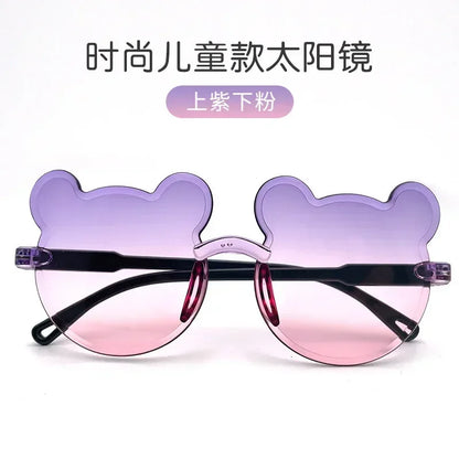 Lunettes de soleil en forme de tête d’ours pour bébé