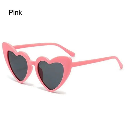 Lunettes de soleil polarisées en forme de cœur pour enfants