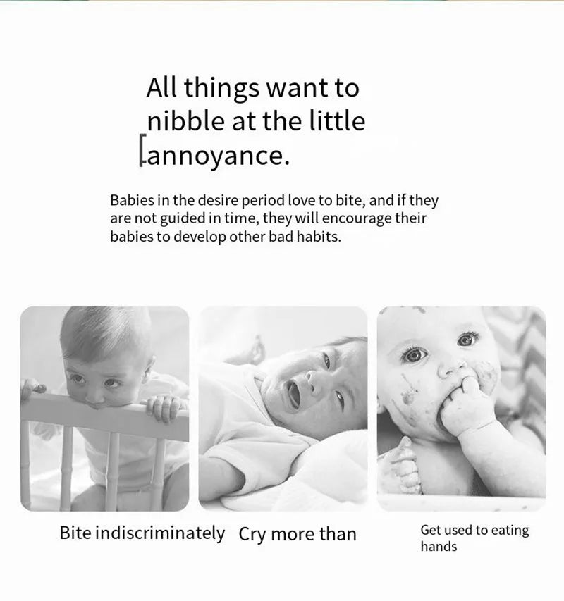 Hochet en caoutchouc souple pour bébé