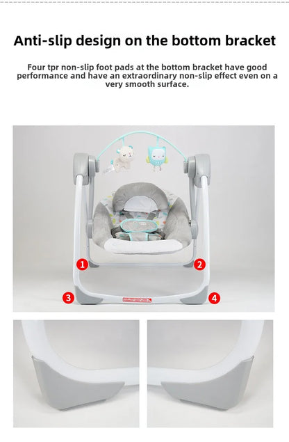 Siège à bascule multifonctionnel pour bébé