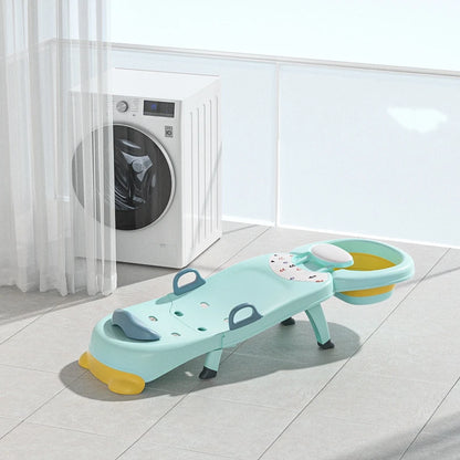 Chaise bébé pliante pour lavage de cheveux