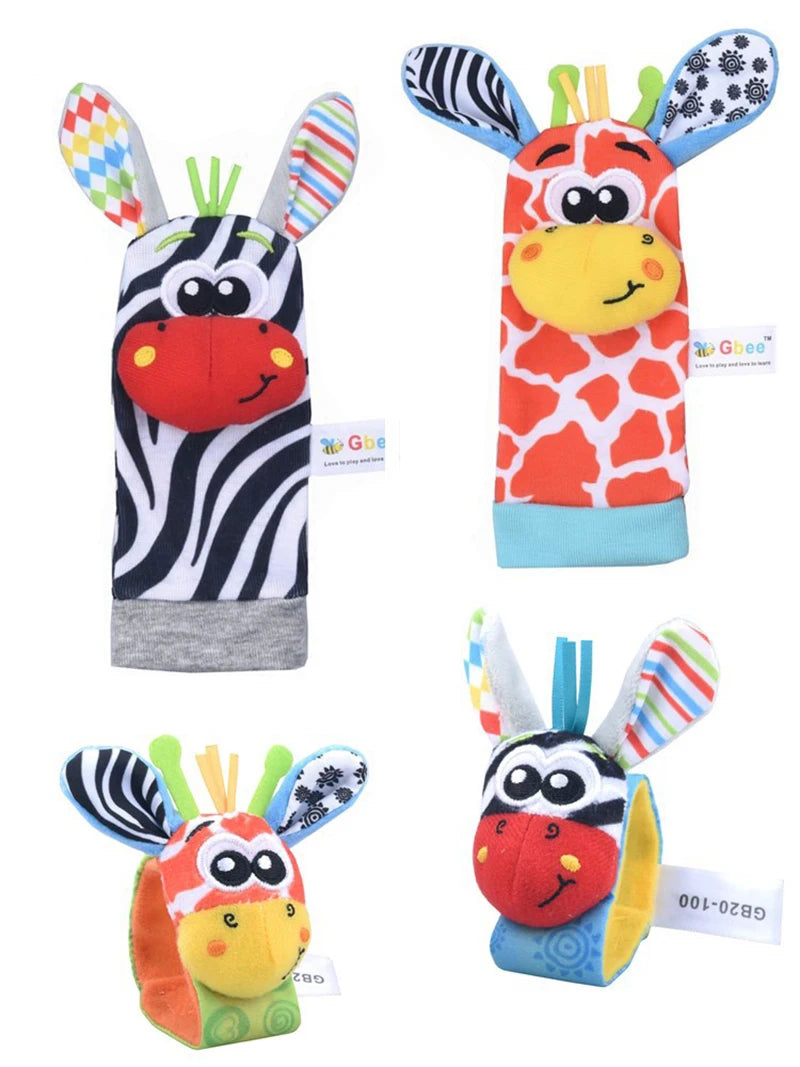 Hochet en caoutchouc souple pour bébé