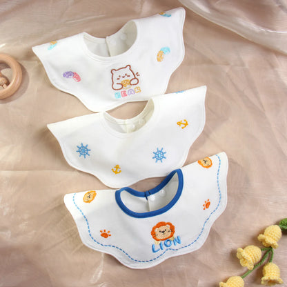 Bavoir à motifs d’animaux pour bébé
