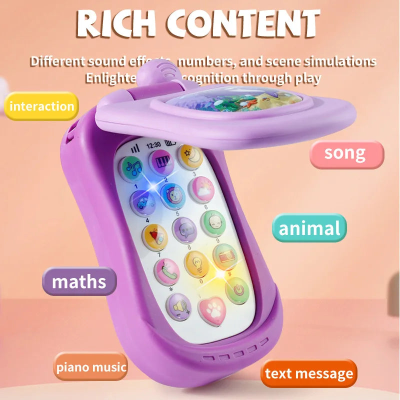 Téléphone jouet portable avec musique