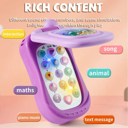 Téléphone jouet portable avec musique