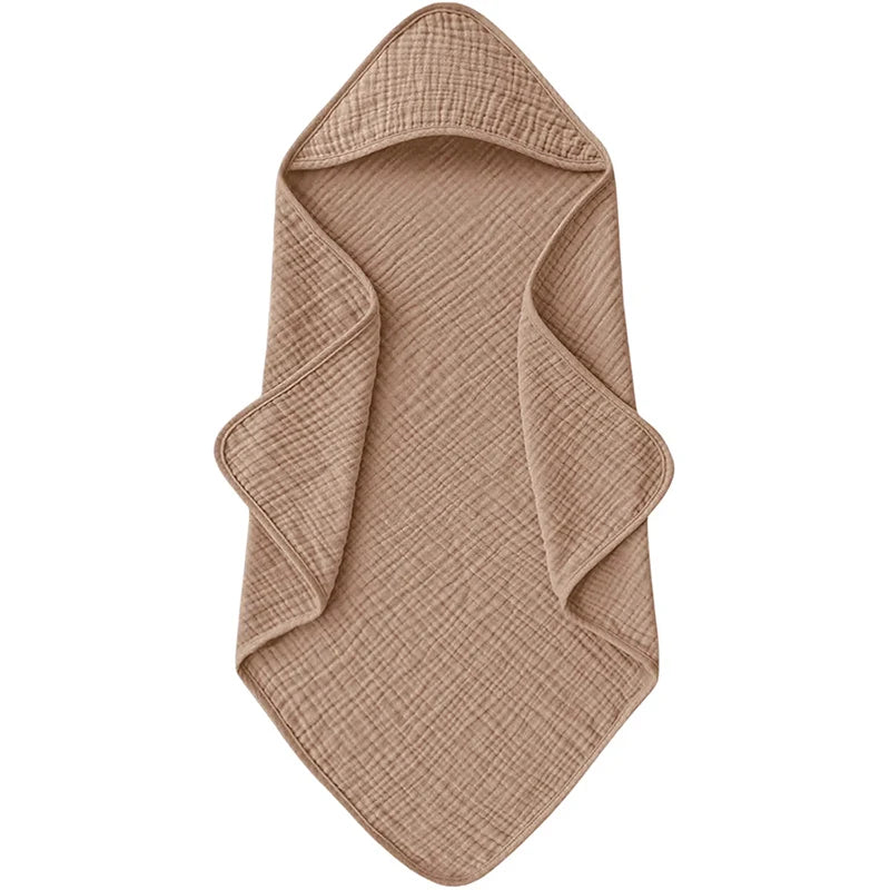 Serviette de bain en mousseline pour enfants