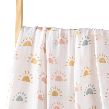 Couverture en tissu de mousseline pour bébé