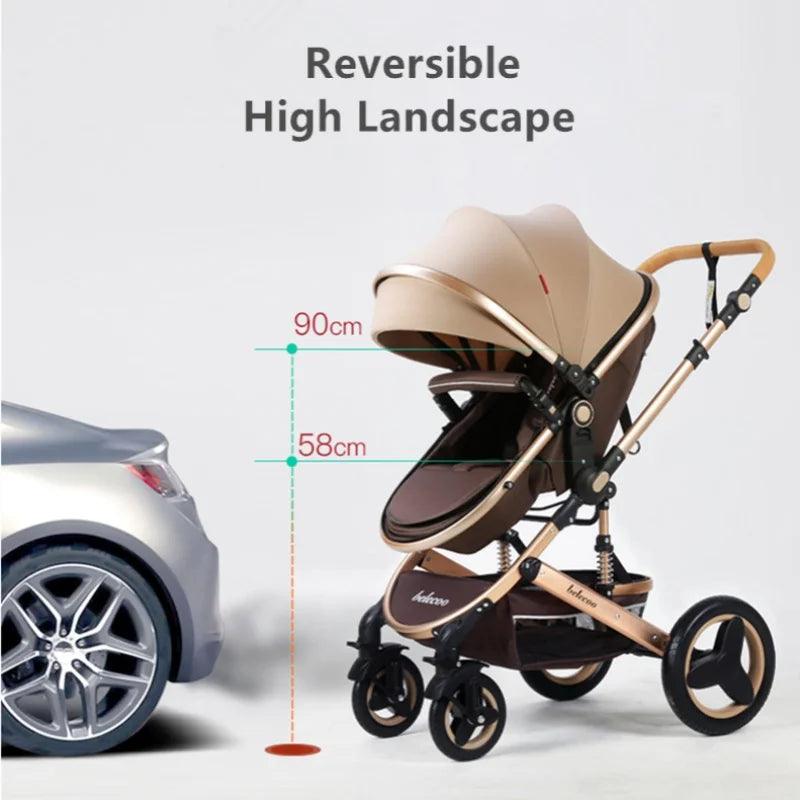 Poussette polyvalente pour bébé