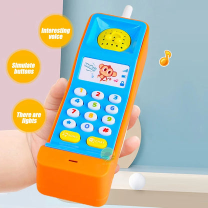 Téléphone jouet musical pour bébés