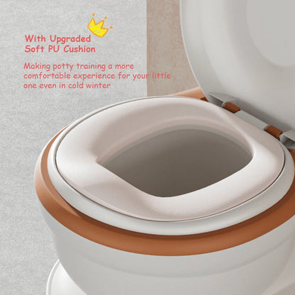 Pot de toilette réaliste pour bébé avec fonction de jeu de musique