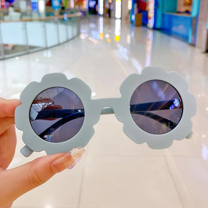 Lunettes de soleil pour bébé en forme de fleur